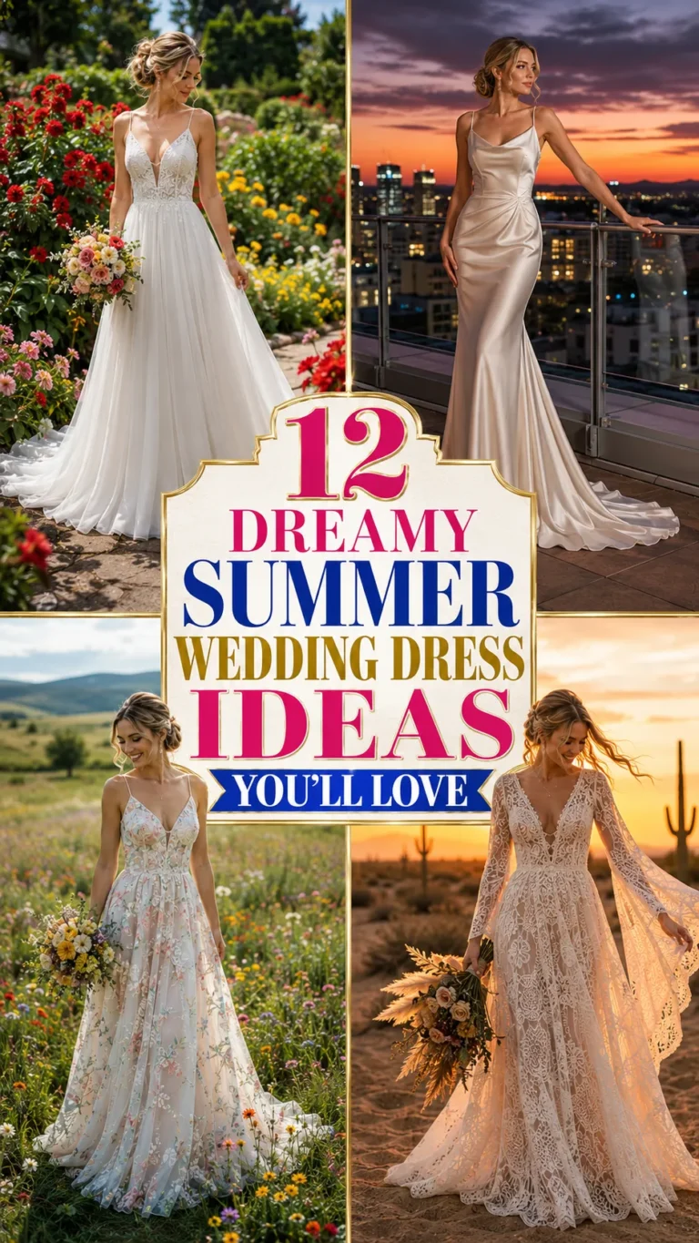 dreamy summer wedding dress ideas you’ll love