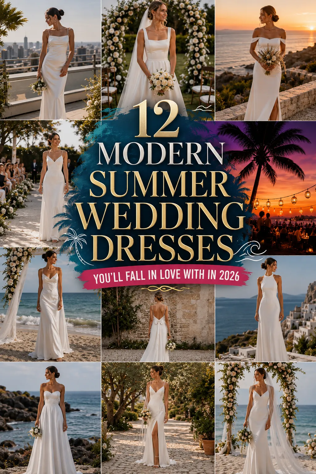 Modern Summer Wedding Dresses You’ll Fall in Love With in 2026