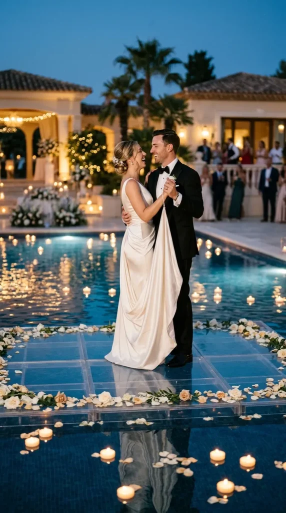 A Floating Pool Dance Floor