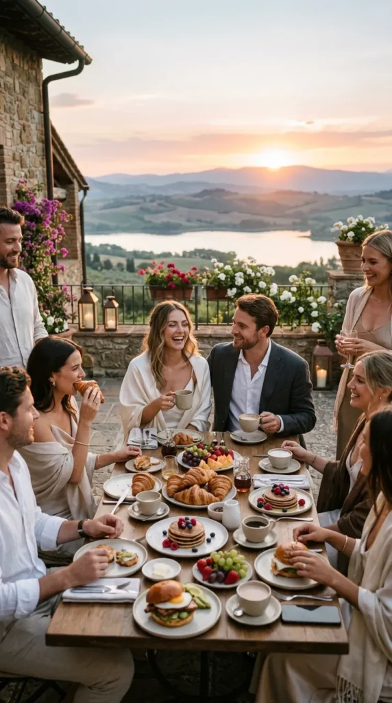 A Sunrise Afterparty Breakfast