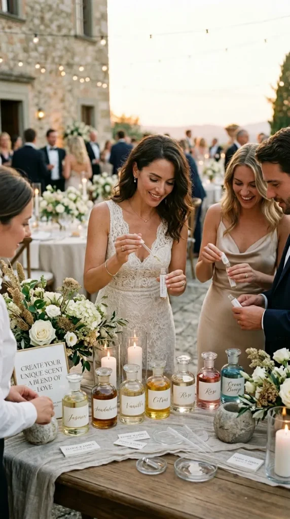 A Wedding Fragrance Bar