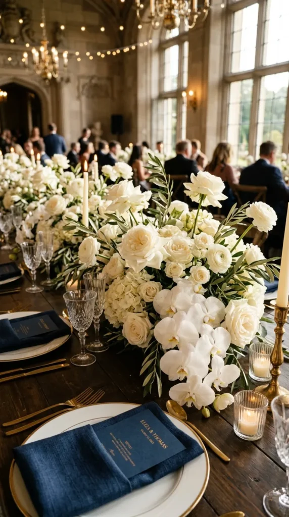 Add Fresh White Florals with Minimal Greenery