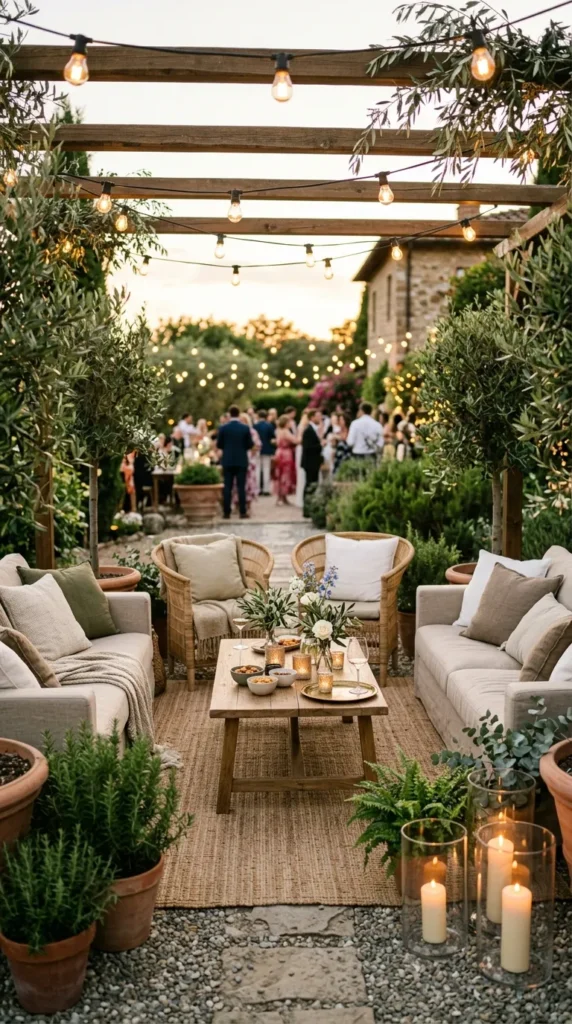 Add Greenery to Lounge Spaces and Seating Areas