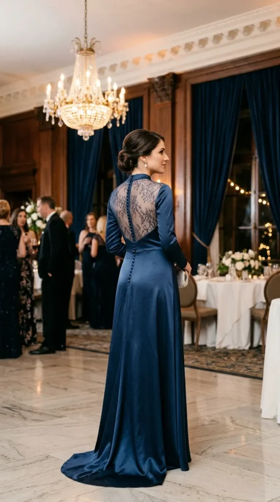 Backless Evening Gown

