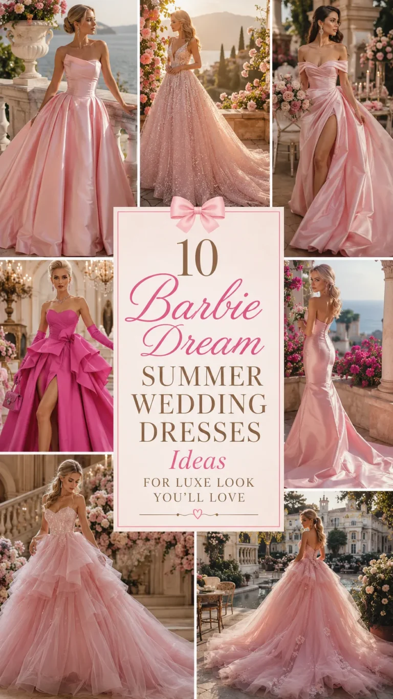 Barbie Dream Summer Wedding Dresses Ideas for Luxe Look You’ll Love