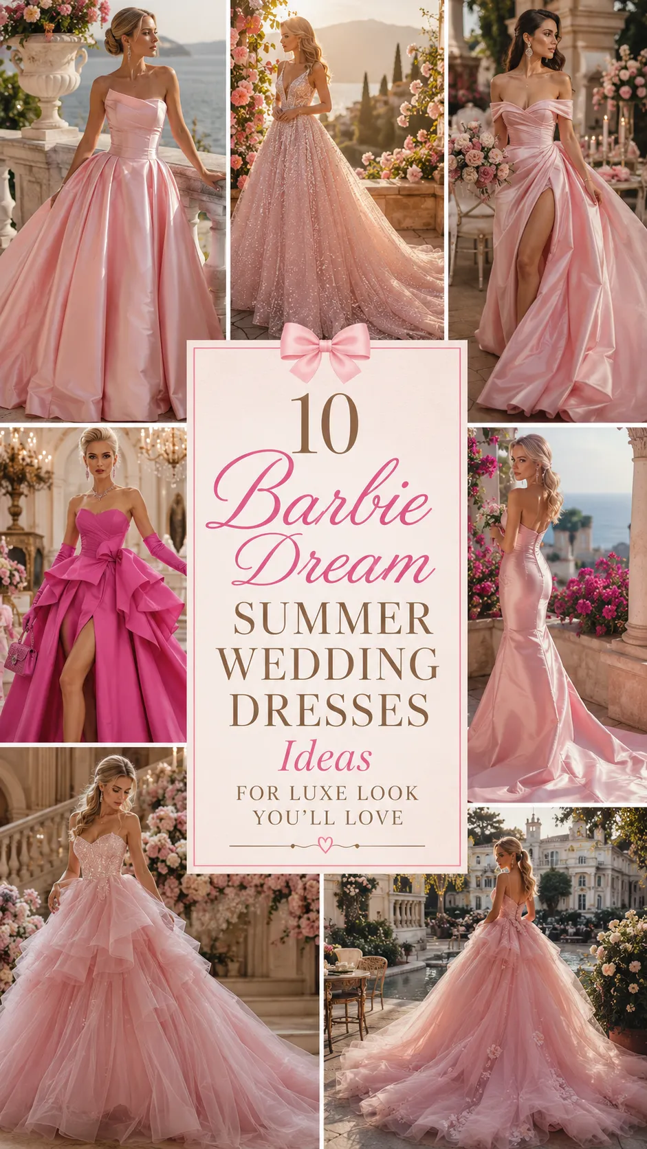 Barbie Dream Summer Wedding Dresses Ideas for Luxe Look You’ll Love