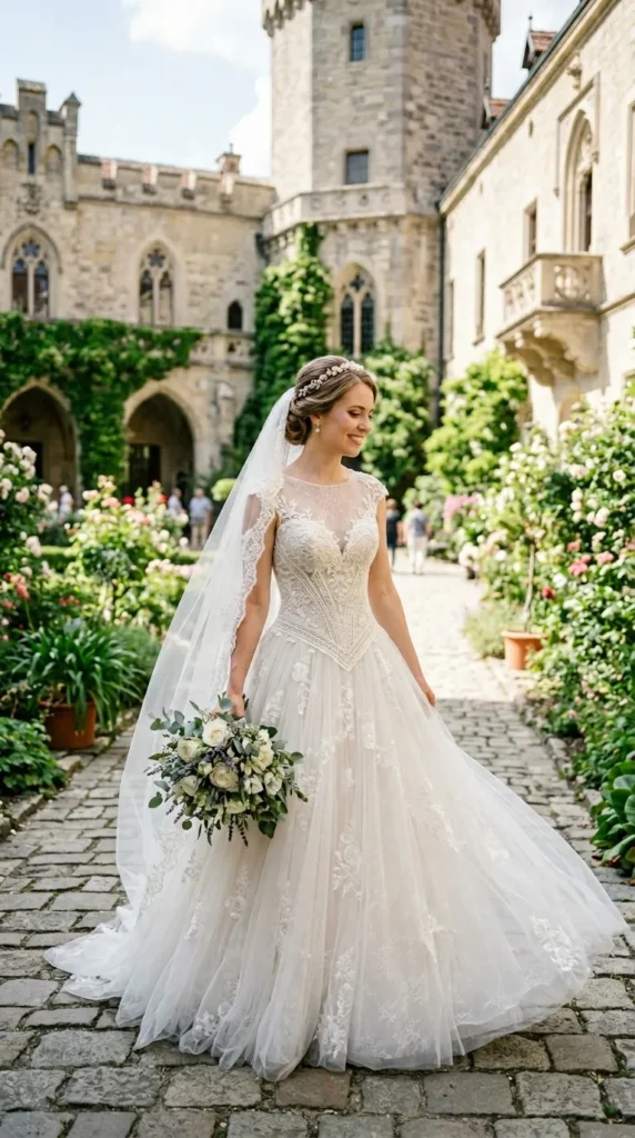 Basque Waist Fairytale Gown
