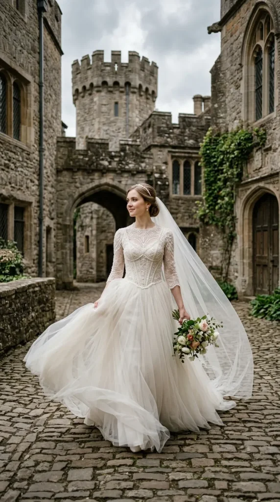 Basque Waist Princess Gown