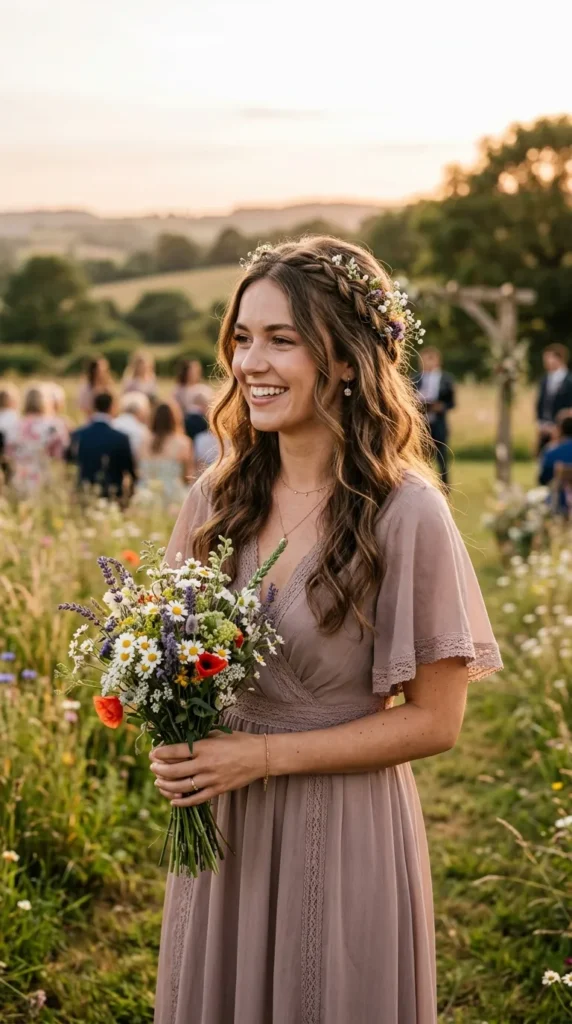Boho-Inspired Waves with Braided Details