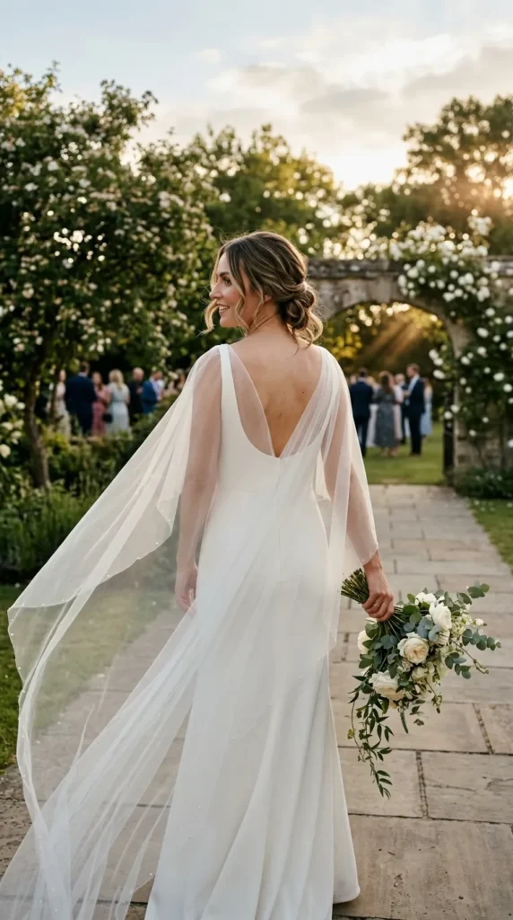 Try a Cape-Style Veil