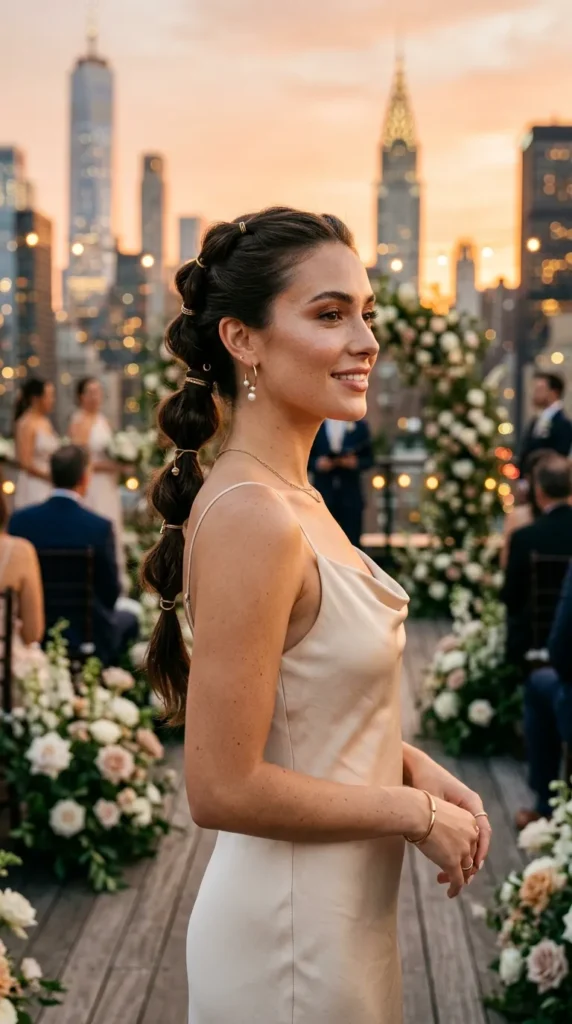 Bubble Braids for Modern Summer Weddings