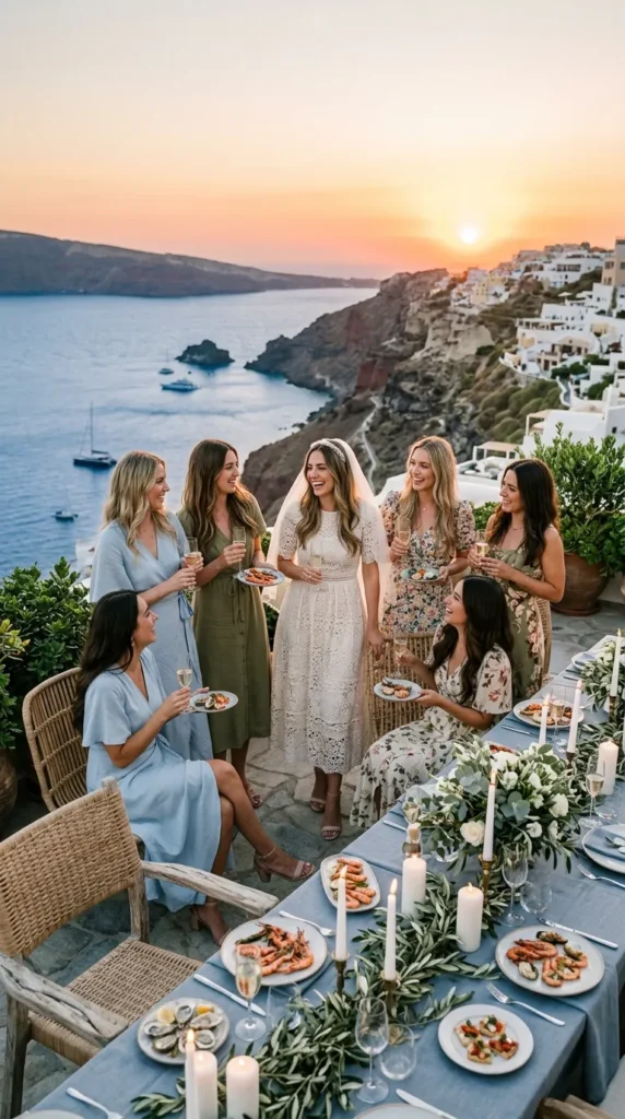 Champagne and Pearls Bridal Shower