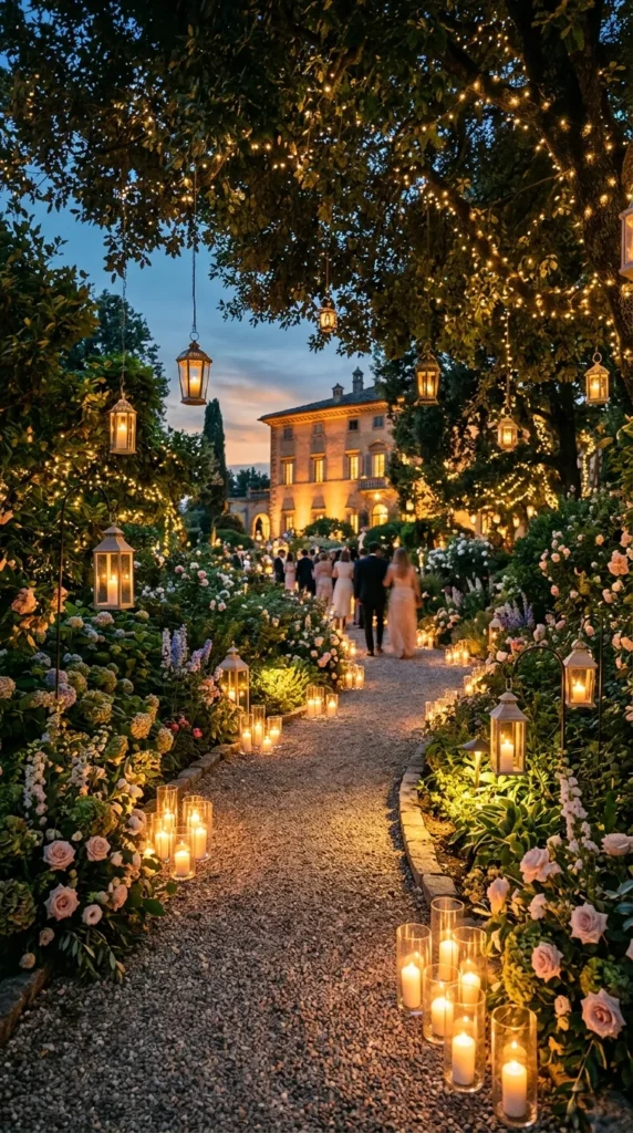 Create Candlelit Garden Pathways