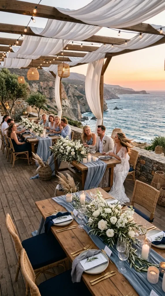 Create a Coastal-Inspired Navy Reception