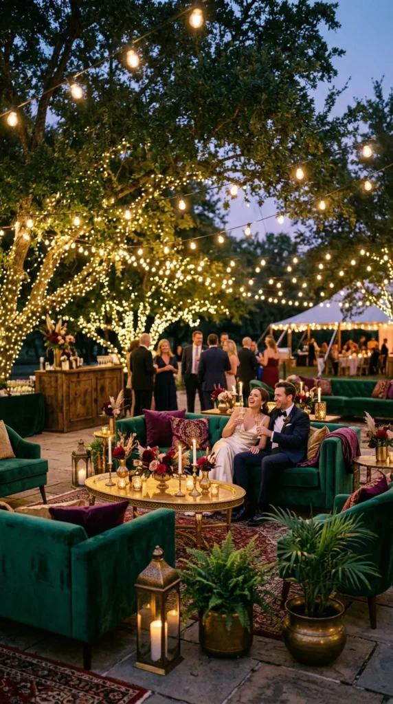 Create a Dramatic Outdoor Lounge Space