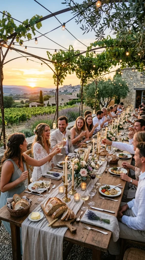 Create a French Countryside-Inspired Dinner Setting