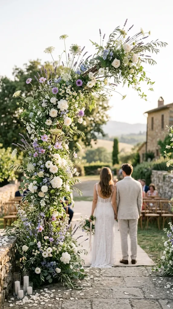 Design Minimal Lavender Floral Installations