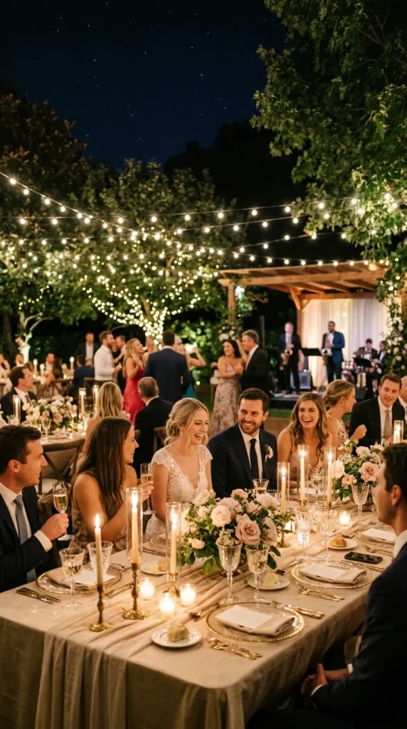 Design a Candlelit Outdoor Reception