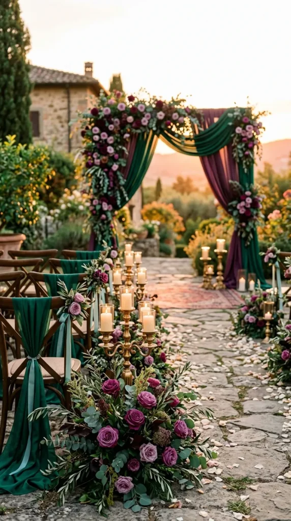 Design a Peacock-Inspired Ceremony Backdrop