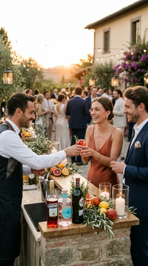 Design a Signature Cocktail Inspired by Italy