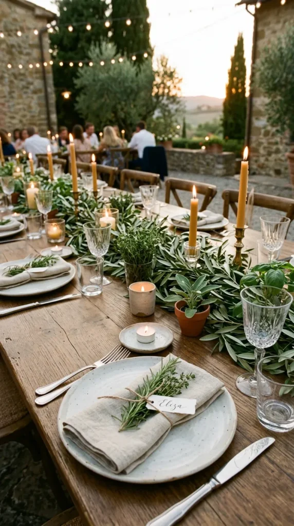 Design an Herb-Inspired Tablescape