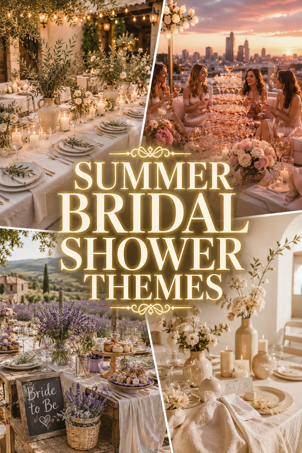 Elegant Summer Bridal Shower Themes for a Stylish Celebration