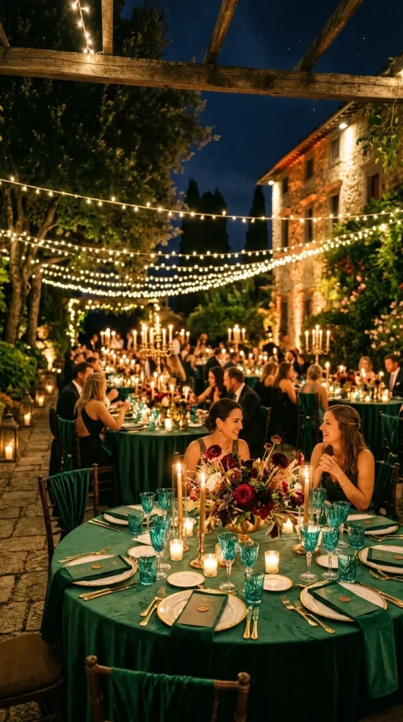 End the Night with Cinematic Jewel-Toned Romance
