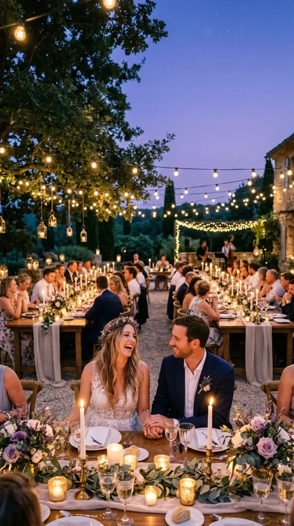 End the Night with a Soft Lavender Summer Atmosphere