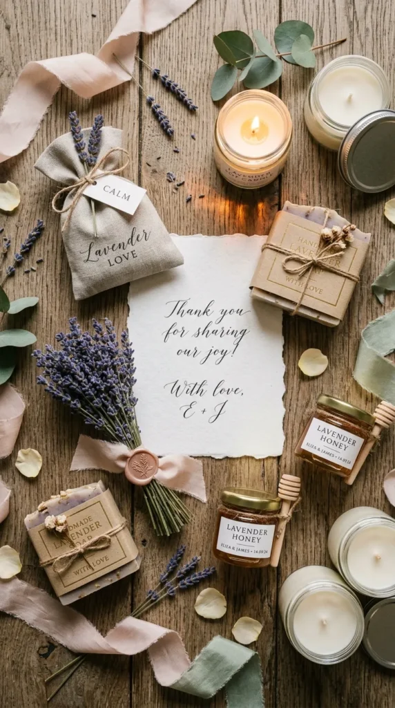 Incorporate Lavender into Wedding Favors