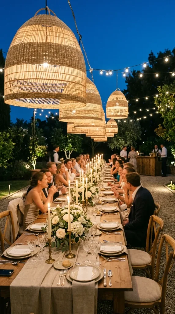 Incorporate Woven Pendant Lighting