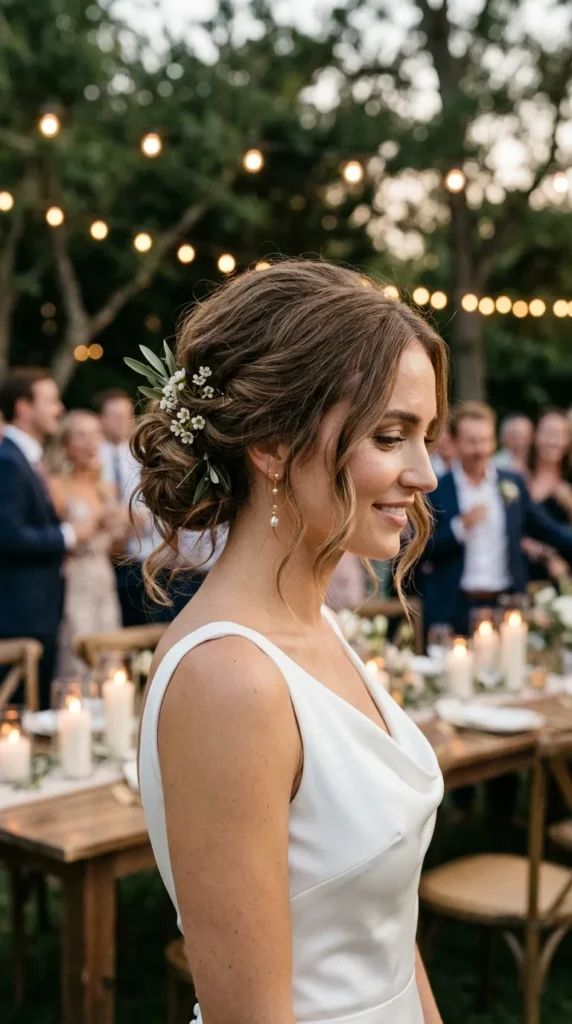 Loose Textured Buns with Wavy Pieces