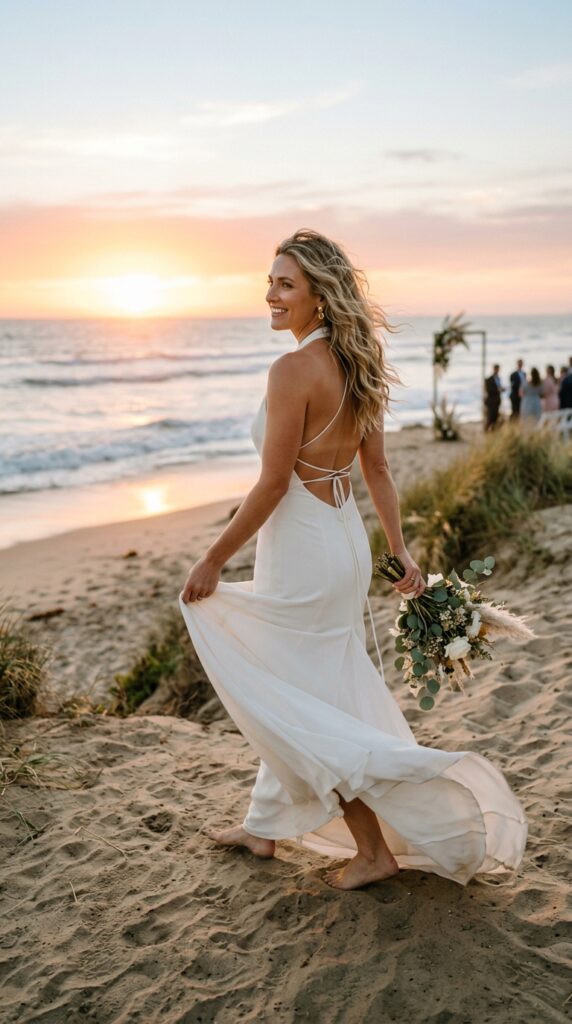Minimal Halter Neck Dress