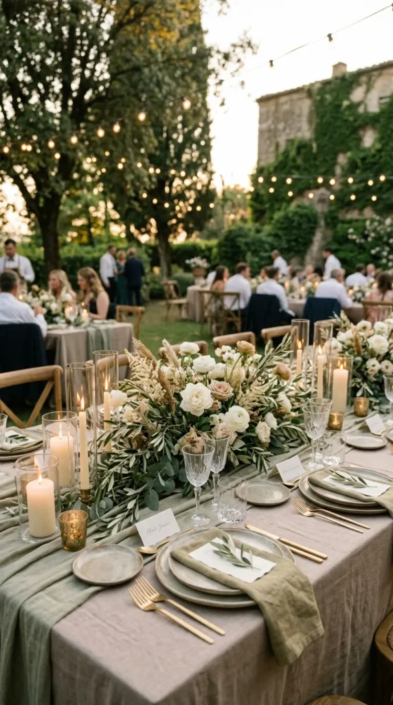 Sage Green and Soft Taupe