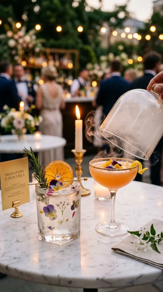 Serve Signature Cocktails Styled Like Art Pieces