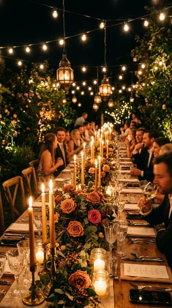 Style Warm Romantic Lighting Throughout the Venue