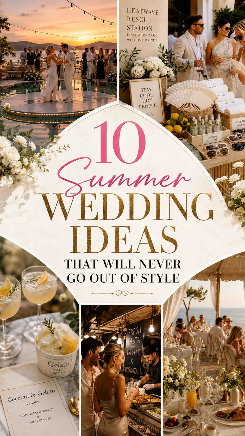 Summer Wedding Ideas That Will Never Go Out of Style