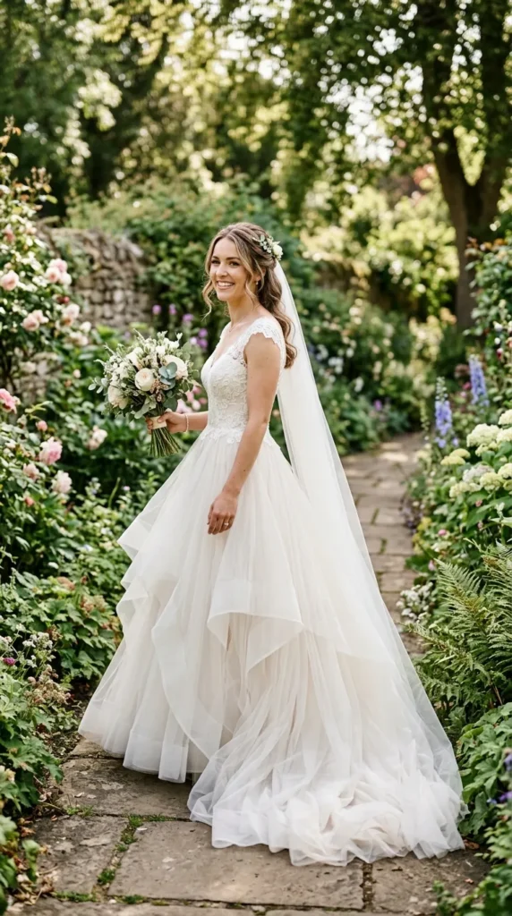 Tulle Layered Boho Dress