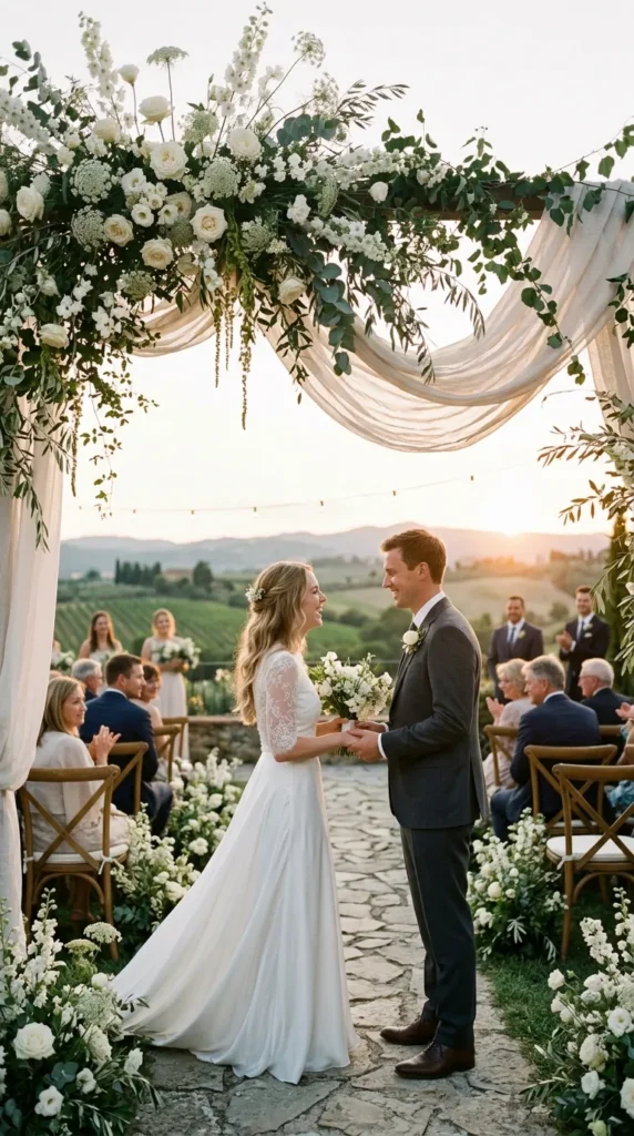 Use Airy Floral Installations Instead of Dense Arrangements
