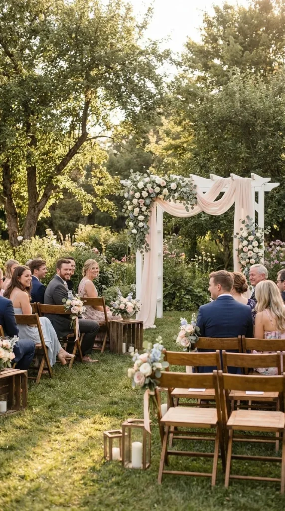 Host an Outdoor Wedding Ceremony
