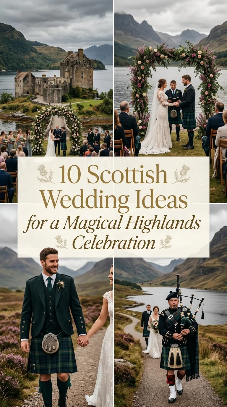 10 Scottish Wedding Ideas for a Magical Highlands Celebration