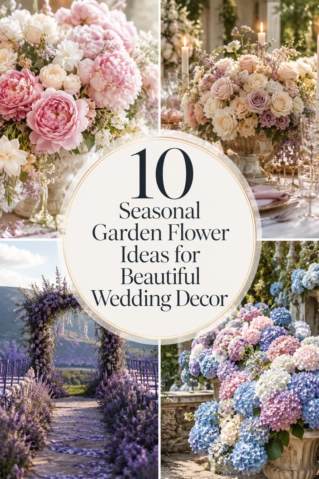 10 Seasonal Garden Flower Ideas for Beautiful Wedding Decor
