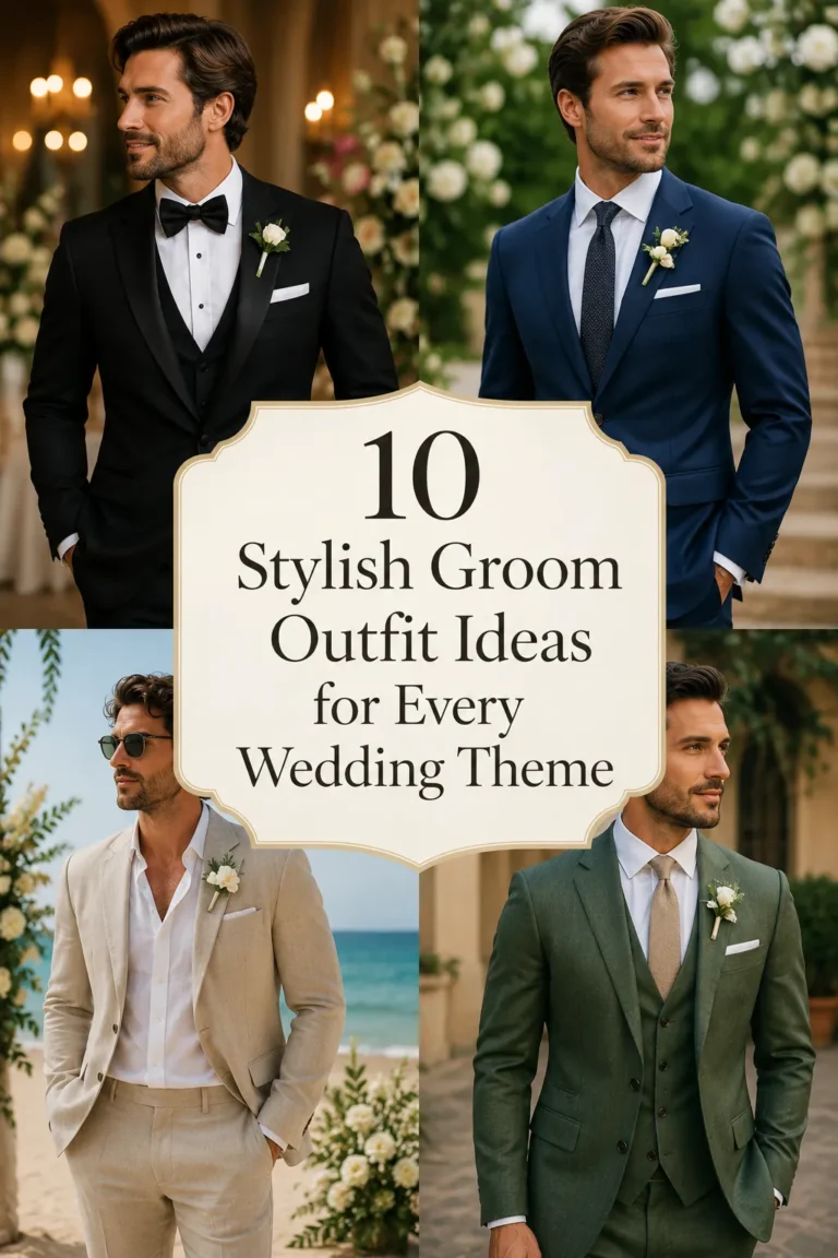 10 Stylish Groom Outfit Ideas for Every Wedding Theme