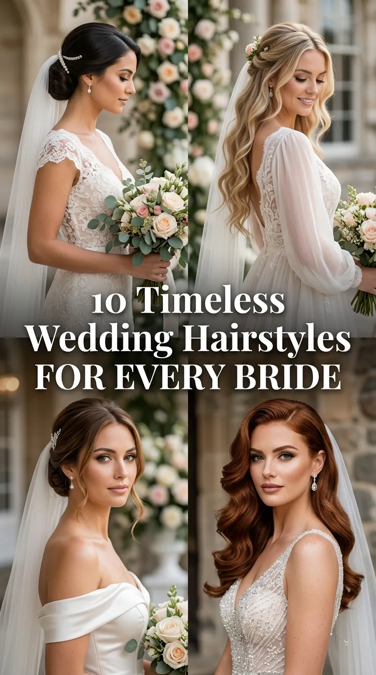 10 Timeless Wedding Hairstyles for Every Bride