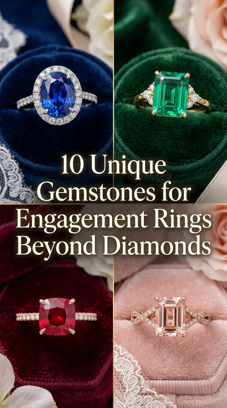 10 Unique Gemstones for Engagement Rings Beyond Diamonds