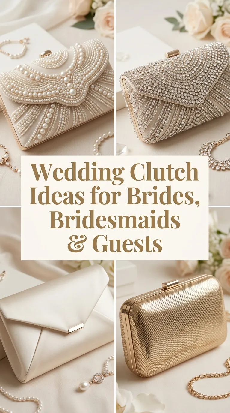 10 Wedding Clutch Ideas for Brides, Bridesmaids & Guests