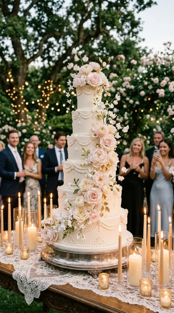 A Cake That Looks Like the Final Page of a Fairytale