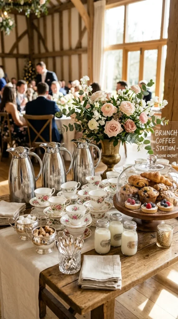 Add Elegant Coffee Service Stations