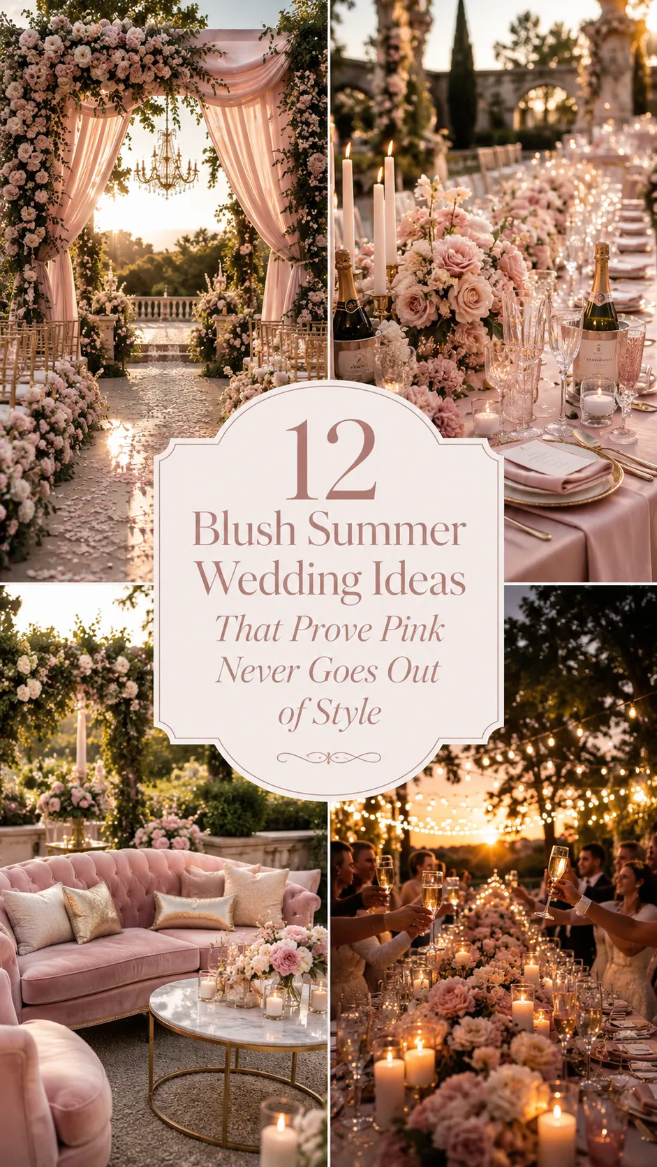 Blush Summer Wedding Ideas