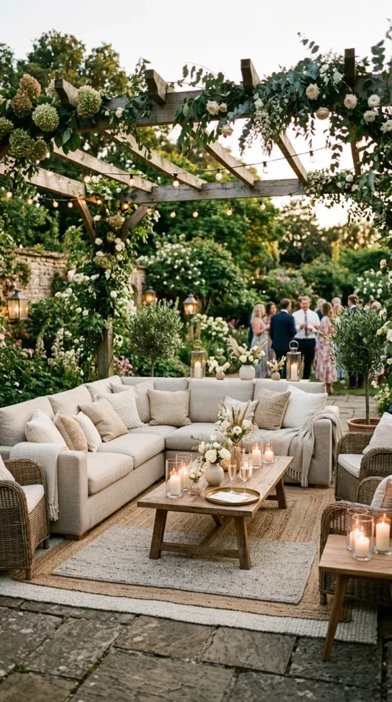 Create Comfortable Lounge Areas