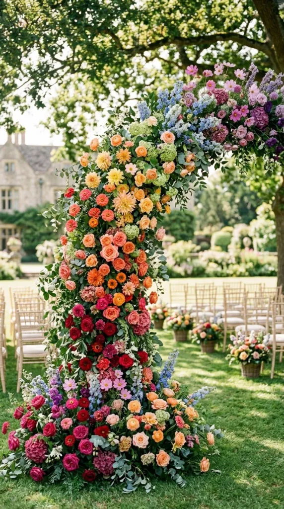 Create Rainbow-Inspired Floral Installations